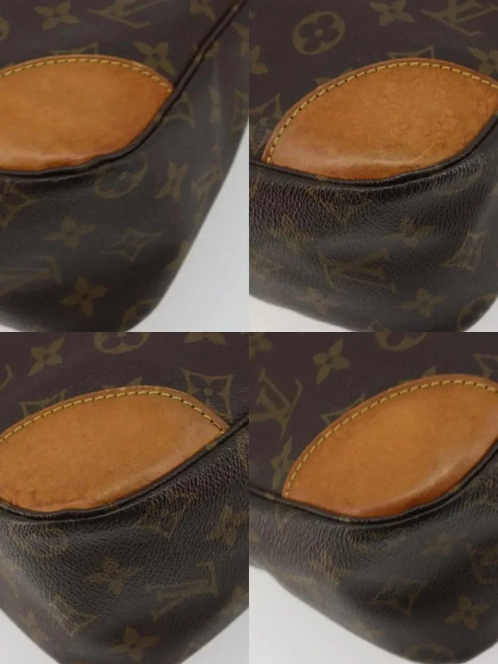 LOUIS VUITTON Monogram Boulogne 30 Shoulder Bag M51265 LV Auth 161923